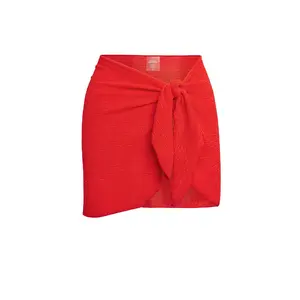 St. Barth's Skirt - Chili Pepper Crinkle