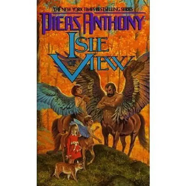 USED-Isle of View by Piers Anthony (Paperback)