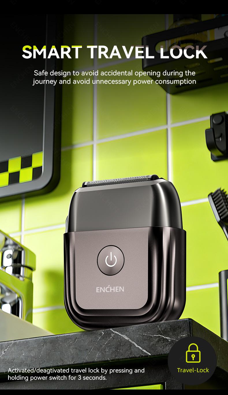 ENCHEN Electric Foil Shavers for Men: Upgraded Mini Electric Razor with 2 Floating Blades & Gears Adjustable - Face Shaver with IPX7 Waterproof Wet/Dry,USB Type CConvenient to carry on trips and give gifts to boyfriends, preferred for dads ENCHEN Electric Foil Shavers for Men: Upgraded Mini Electric Razor with 2 Floating Blades & Gears Adjustable - Face Shaver with IPX7 Waterproof Wet/Dry,USB Type CConvenient to carry on trips and give gifts to boyfriends, preferred for dads