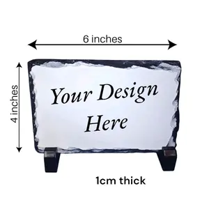 Stone Plaque Customizable - Add A Picture, Written Statement, Memorial, Birth Stats/Announcement, Mother's Day Gift, Desk Decor, Wedding Plaques etc.