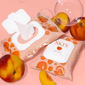 Beauty Creations Skin Peach Hydrating Makeup Remover Wipes store    Finesse Girl