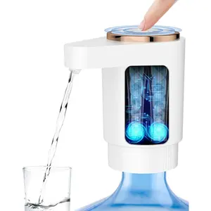 Water Bottle Pump, Portable Electric Water Dispenser Pump for 5 Gallon Bottles - USB , Automatic , Rechargeable  for Home Kitchen Room Camping