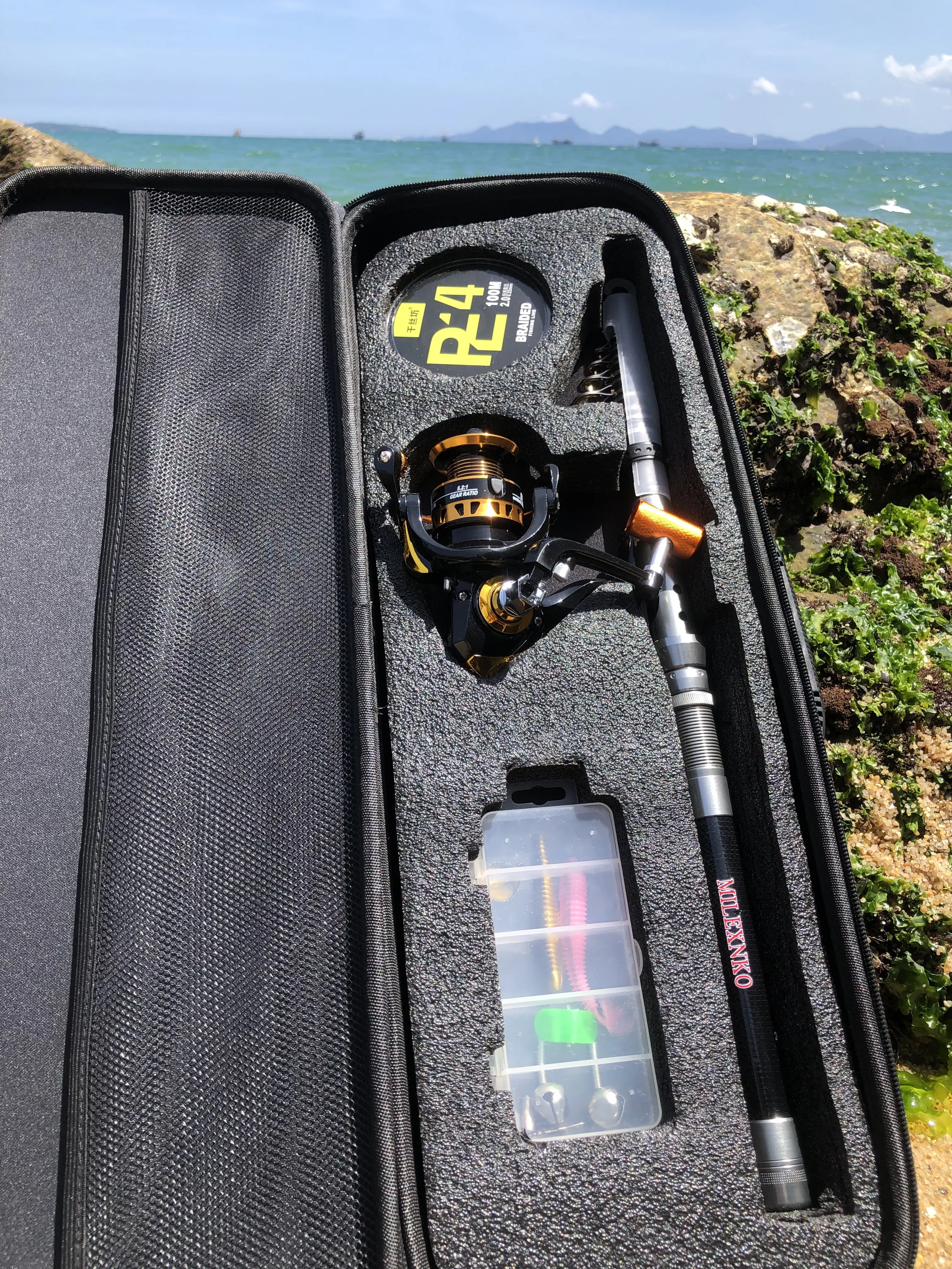 Telescopic Fishing Rod and Reel Combination, 240 Cm Carbon Fiber Rod, Adult Foldable Fishing Rod Suitable for Freshwater and Salt Water - TikTok Shop Telescopic Fishing Rod and Reel Combination, 240 Cm Carbon Fiber Rod, Adult Foldable Fishing Rod Suitable for Freshwater and Salt Water - TikTok Shop