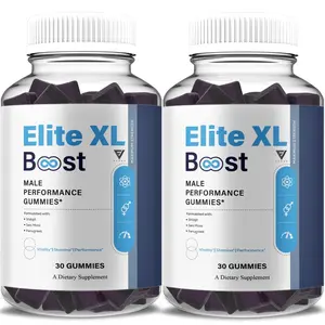 (2 Pack) EliteXL Boost Gummies, EliteXL Boost Performance (60 Gummies)