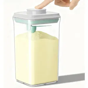 Formula Dispenser Container with Scoop 2000ML / 2.0QT Milk   Airtight 900g Formula Storage Container with ,  Airtight  Storage Container
