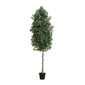 Nearly Natural 10' Artificial Ficus Tree
