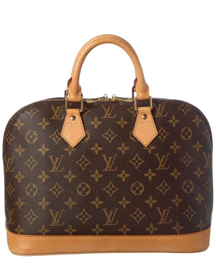 Louis Vuitton Brown Monogram Coated Canvas Alma PM (Authentic Pre-Loved)