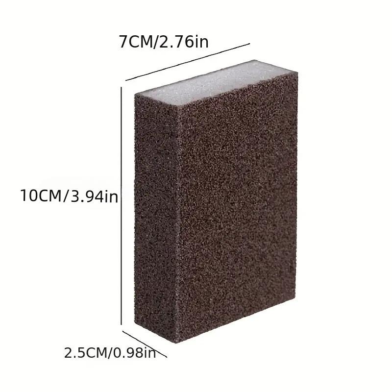 Emery Magic Sponge Eraser Set - Heavy-Duty Scouring Sponges for Non-Electric Descaling, Rust Removal, Dishwashing & Cookware Stain Remover, Kitchen Pot Cleaning Pads