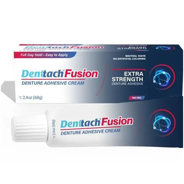 Denttach Fusion Maximum Strength Denture Daily Adhesive Zinc Free
