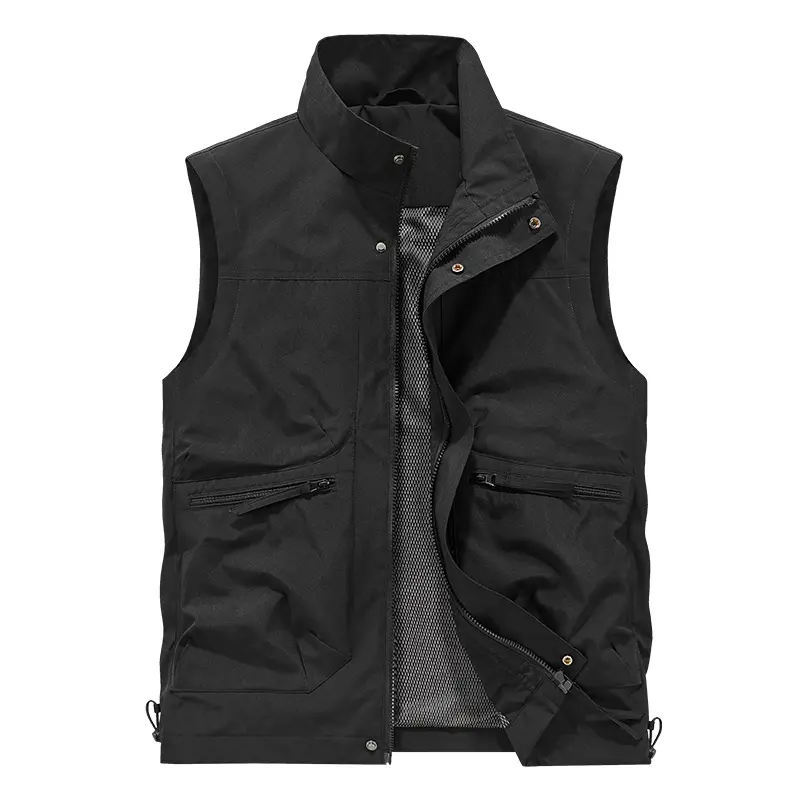 Spring/Summer/Autumn 2026 Outdoor Mountain Vest Jacket for Fishing and Mountaineering, Model 19202
