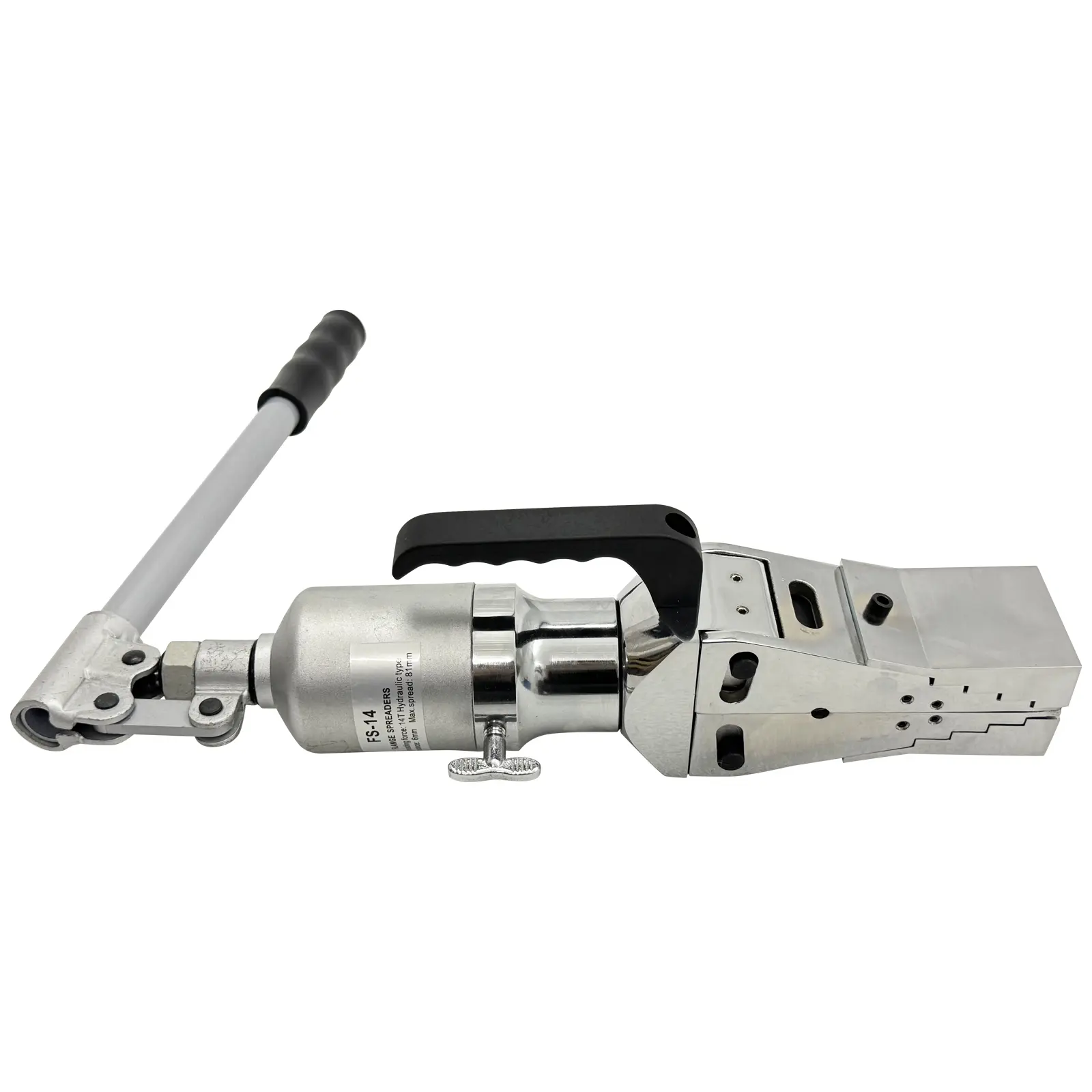 Yokoma FS-14 Integral Flange Spreader Splitter Manual Hydraulic Flange Separator 14T, Portable Pipe Flange Separating Tool for Pipeline Maintenance