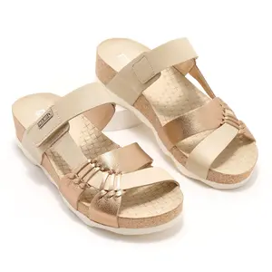 Pikolinos Leather Slide Sandals - Castalla