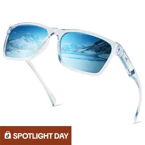 KastKing FlatRock Polarized Sport Sunglasses for Men and Women, Ideal for Driving Fishing Cycling Running, UV Protection，Best Gift for Fishing Mom SummerVibes