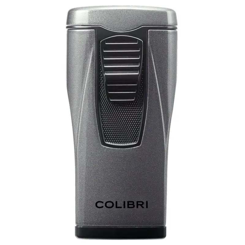 Colibri Monaco Triple Jet Lighter Metallic Charcoal