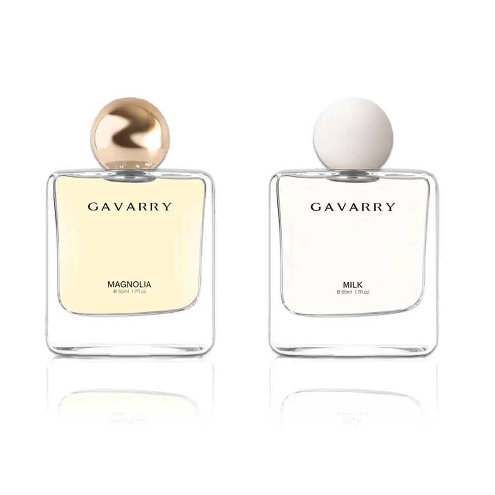 Fragrance Set, 2pcs/set Sweet Milk Spray & Magnolia Scent, Long-lasting Perfume for Women, Elegant Bottles, Travel & Gift, Perfume Kit