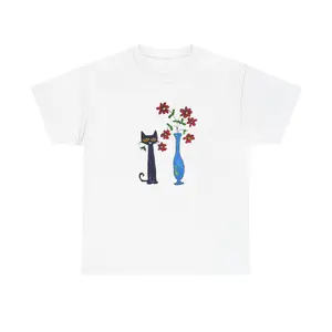 Pete the Cat Flower Shirt, Adult funny T-shirt, Gift for Woman and Man