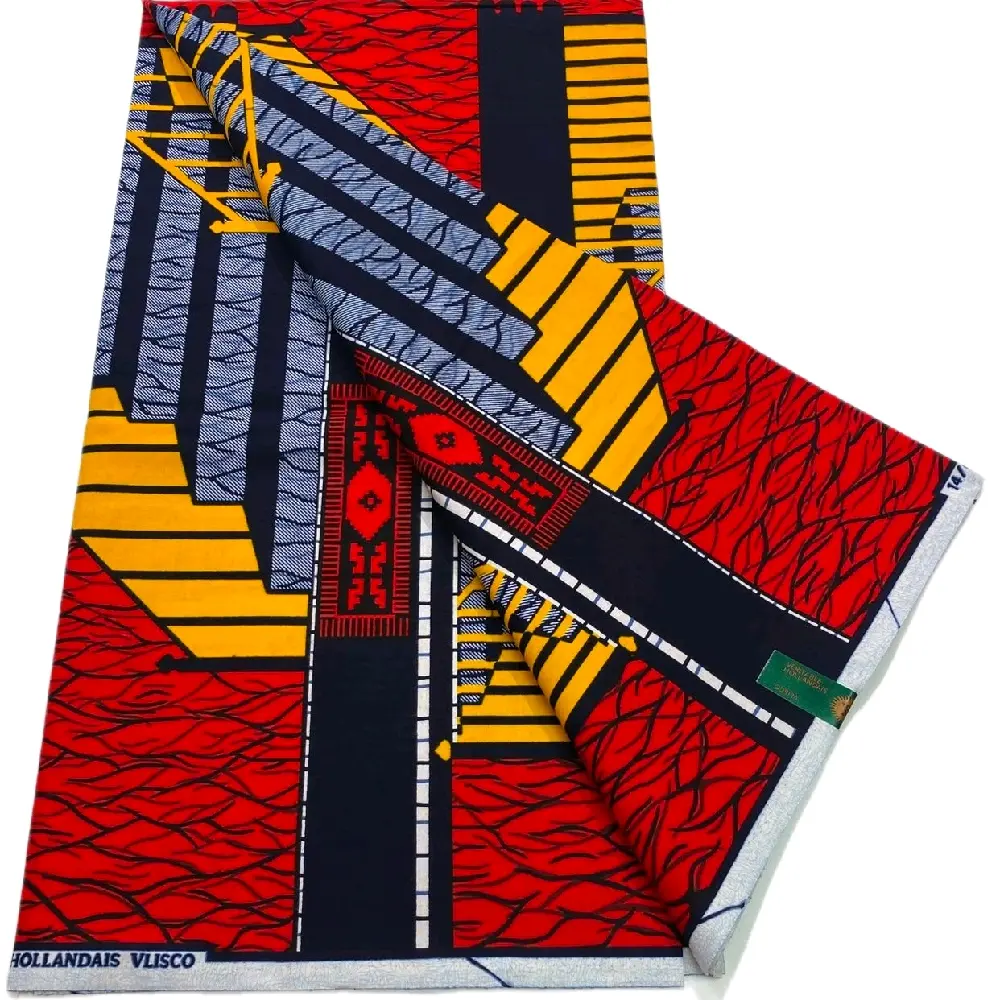 Authentic African Print 100%Cotton 6yards