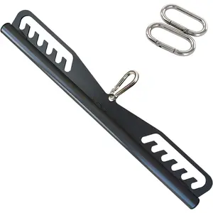 Adjustable Lat Pull down Bar,  Machine Attachments for Gym,  Gym Fitness T-bar Row Pulldown Attachments, Lat Pull Down Machine Wide Grip Neutral Grip Handle