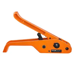 VEVOR Banding Strapping Kit with Strapping Tensioner Tool, Banding Sealer Tool, 300 Metal Seals, 1000ft Length PET Band, Pallet Packaging Strapping Banding Kit Banding Packaging Strapping for Packing