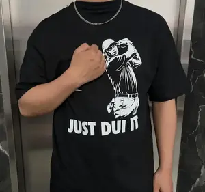 Tiger Woods Tee, Just dui it Golf Shirt, Woods shot 2026 Unisex  Funny Shirt, Funny Gift Tee, Golfer Tee