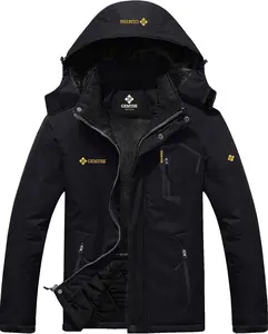 GEMYSE Men'S Mountain Waterproof Ski Snow Jacket Winter Windproof Rain Jacket
