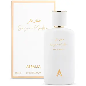 Atralia Sugar Mallow Eau de Parfum 100ml | Sweet Marshmallow, Strawberry & Vanilla Perfume for Women | Long Lasting Gourmand Fragrance with Candy Sugar & Musk