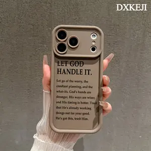 Divine Trust Invocation Pattern TPU Phone Case for iPhone 17 Pro Max 16 15 14 Plus 13 12 11 Air Shockproof Full Camera Protection Durable Slim Silicone Cover Smartphone Casing