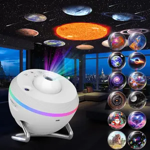 FlyEagle Galaxy Projector, Astronaut Nebula Projector with 13 in 1 Dynamic Modes & 360° Rotation - White Noise Sound Machine for Sleep, Meditation, Kids Room Aesthetic , Star Projector Galaxy Light with Timer, Meteor & RGB Lighting Effects for Kids, Adult