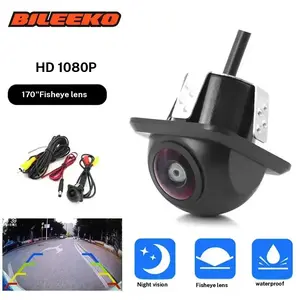 Bileeko Waterproof Wide Angle Rearview Camera 170°, Night Vision, Backup Monitoring & Assistance, Clear Image, Fits All Car Models