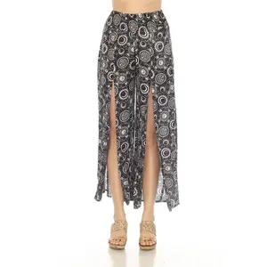 Celestial Faux Wrap Pants