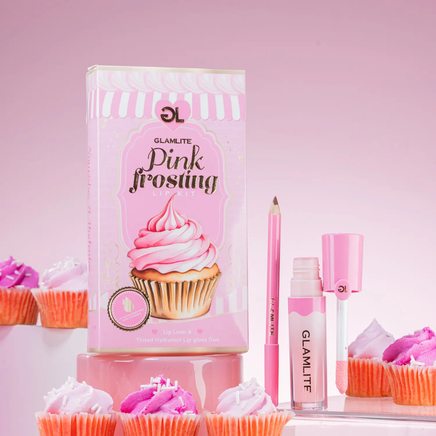 Pink Frosting Lip Kit