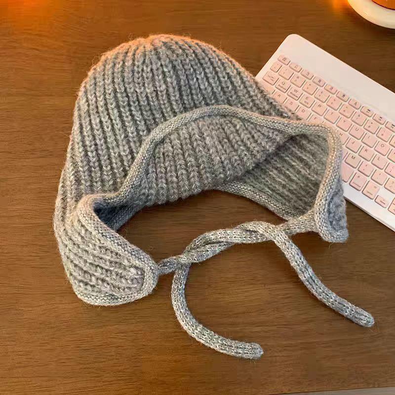 Mongolian Trapper Hat for Women - Sherpa Lined Bucket Cap with Ear Flaps | Winter Snow Hat for Big Head & Outdoor Activities