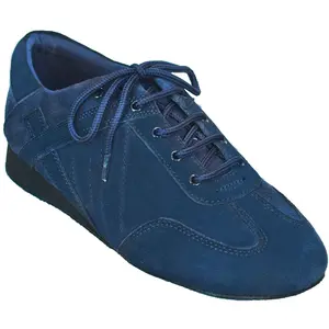 Ultimate Hybrid Dance Shoe (Unisex) - Dark Blue Suede