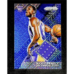 2014-15 Panini Prizm #72 Julius Randle MEM Jerseys Prizms Blue Mojo 1075