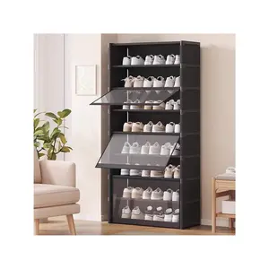 Shoe Cabinet Home Door Multi-Layer New Indoor Beautiful Dormitory Dustproof Shoe Rack Into The Household Simple Shoe Cabinet