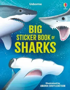 Big Sticker Book of Sharks -- Alice James, Paperback