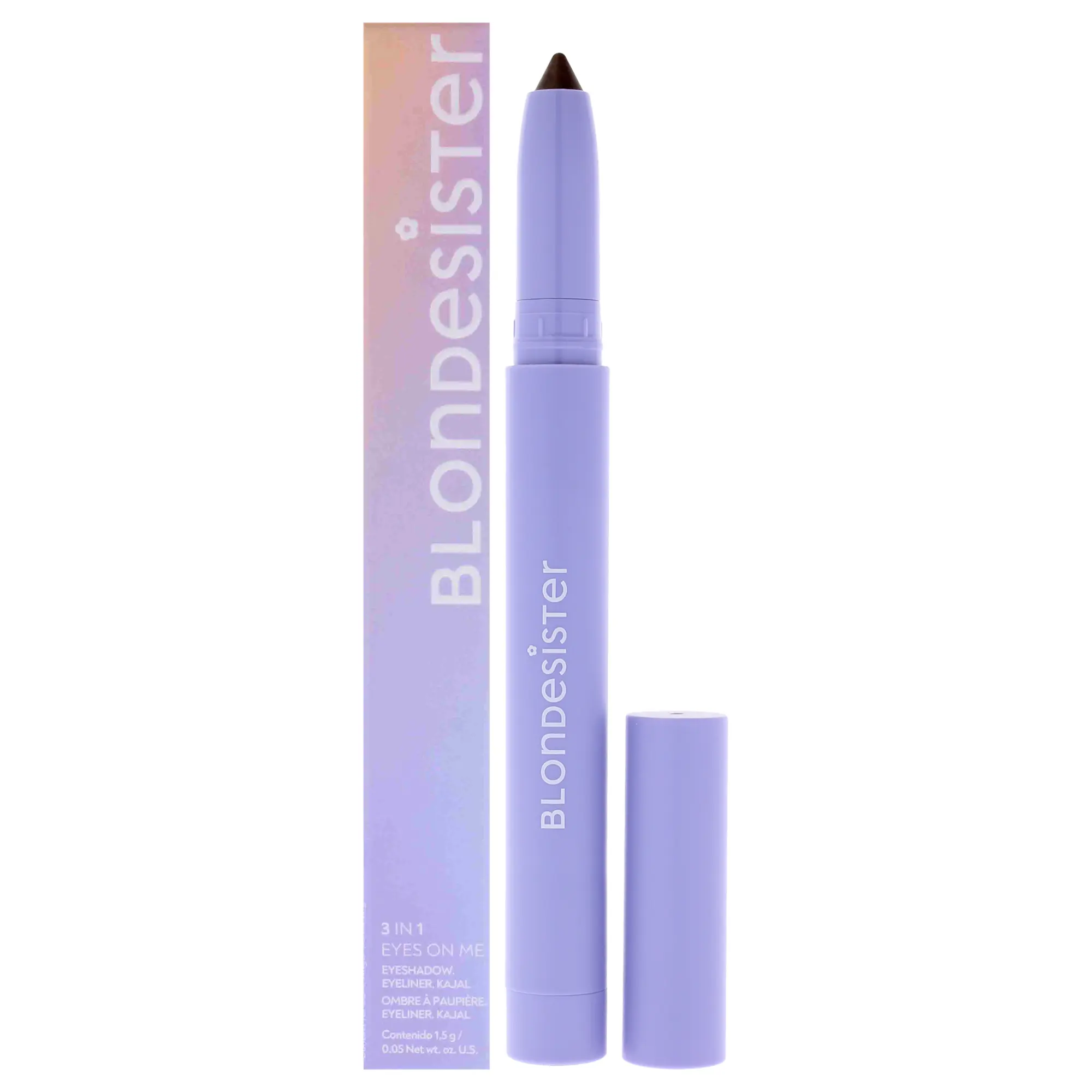 3 In 1 Eyes On Me - 02 Brownie by Blondesister for Women - 0.05 oz Makeup