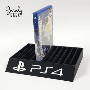 PlayStation 4 (PS4) Video Game Display (Holds 12 Games)