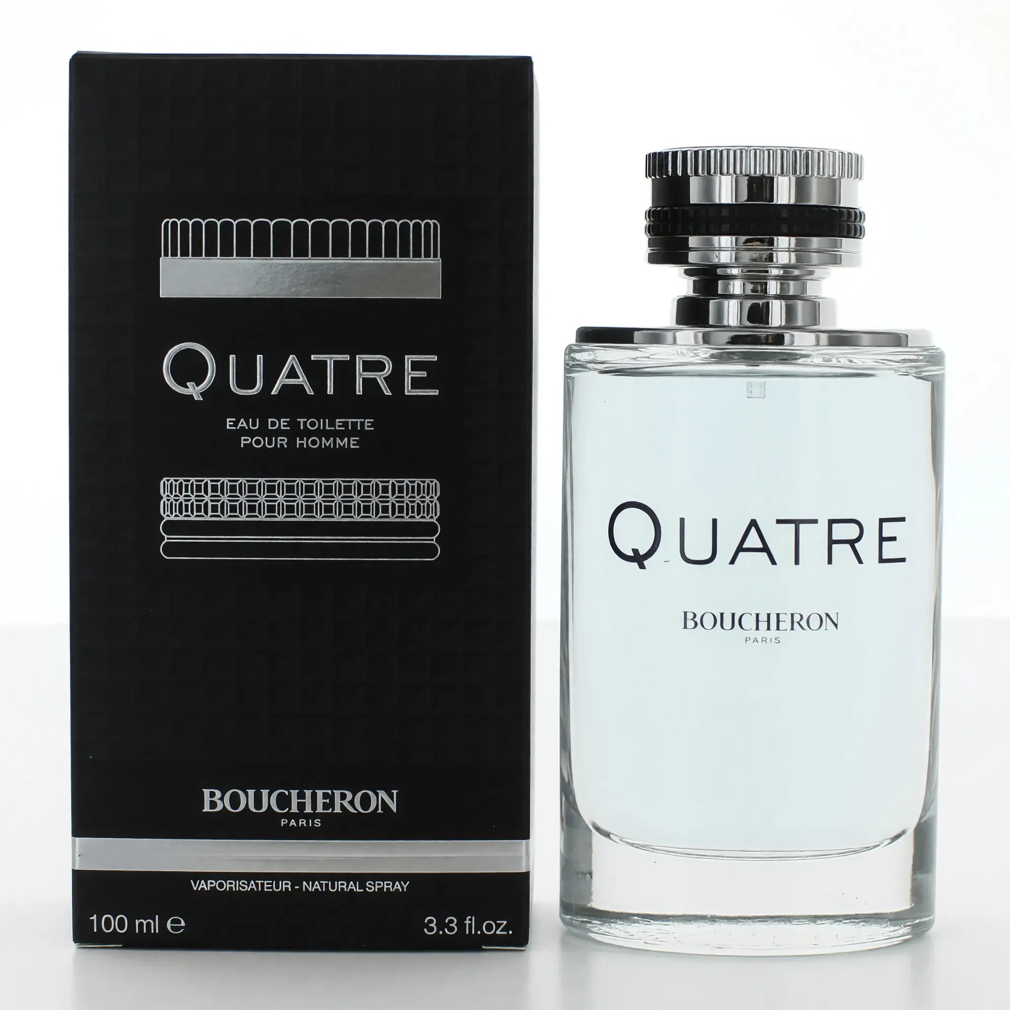Quatre Pour Homme by Boucheron, 3.4 oz EDT Spray for Men