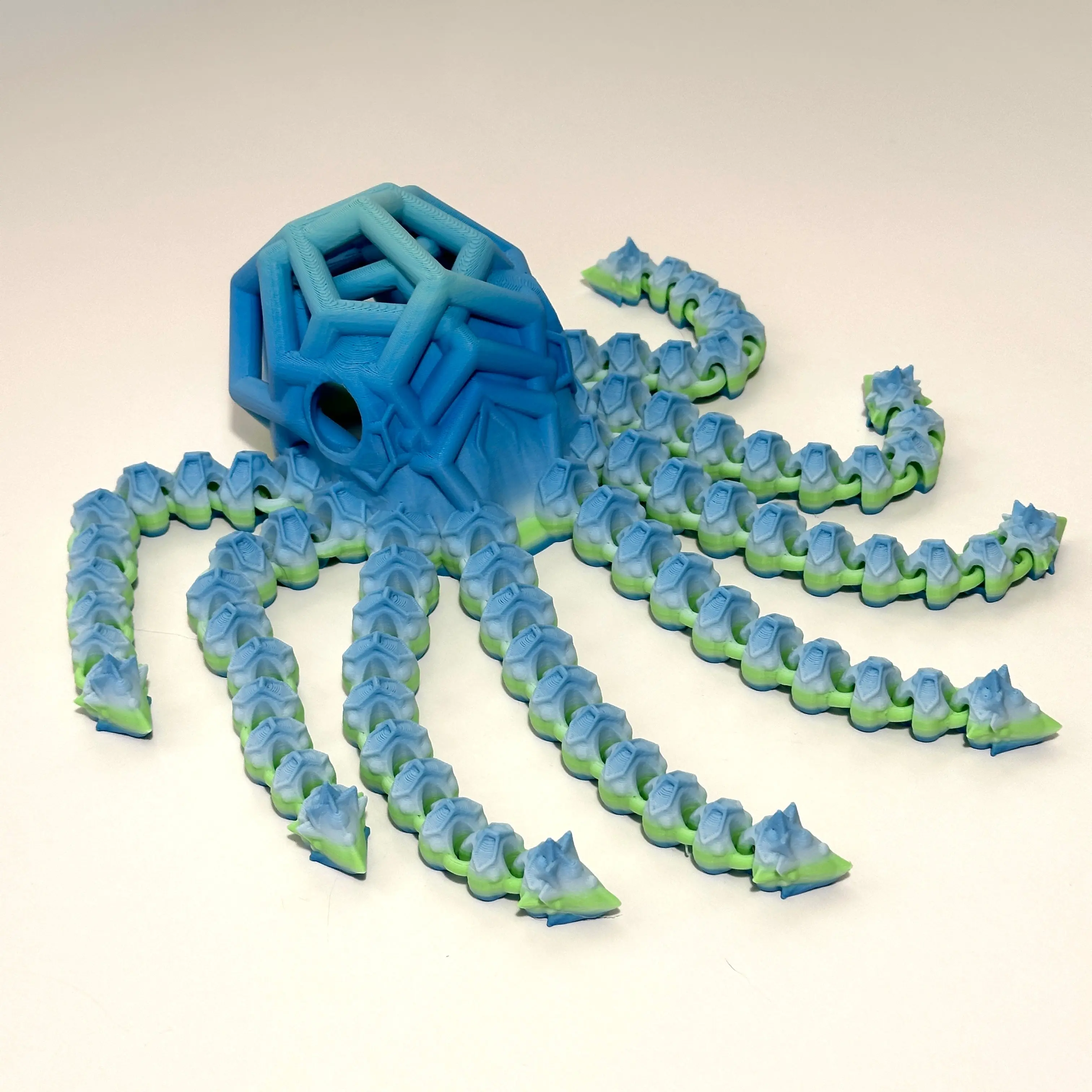 Void Octopus - 3D Printed Articulating Figure