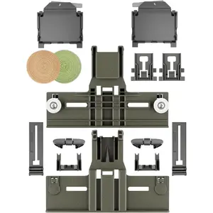 Upgraded W10350375 Dishwasher Top Rack Adjuster  & W10195372 W10195373 Dishwasher Rack Adjuster Housing for  WDT730PAHZ0, WDT750SAHZ0, Fit Kenmore  Dishwasher  Upper Rack