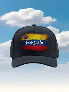 Venezuela Flag Print Lightweight y for Hiking Travel Festive Gift for Travel 2026 new model Multi Color Unisex Adjustable Classic Baseball Cap - Comfortable Breathable Hat Suitable for Men and Women