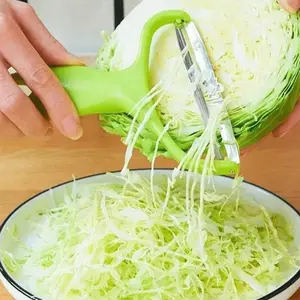 Multifunctional Stainless Steel Fruit and Vegetable Peeler and Slicer, Easy to Use, Dishwasher Safe, Essential Kitchen Tool