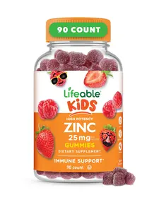 Lifeable Kids Zinc Gummies , 25 mg, 90 count