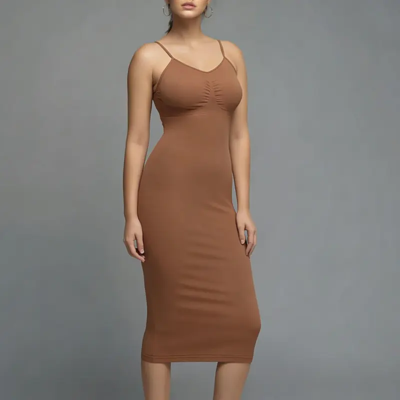 Avidlove Seamless Women's Full Shapewear Slips for Under Dresses Tummy Control Body Shaper Casual Light