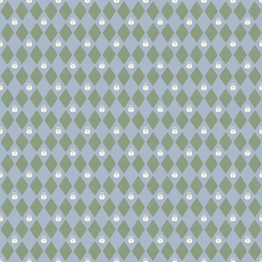 Fabric Riley Blake Sky Harlequin Prince Faraway Kingdom by the Quarter Yard C17434-SKY