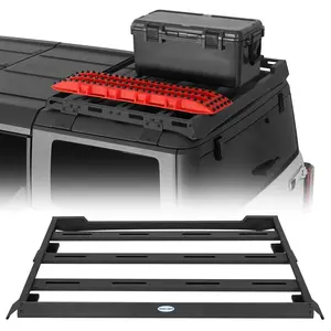 Hooke Road Half Roof Rack for 6th Gen 2021-2026 Ford Bronco 4 Doors Hardtop