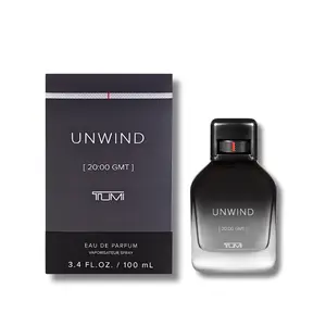 Tumi Unwind Eau de Parfum for Men 3.4FL.OZ Warm Spicy Scent Aromatic Wood Citrus Herbal Fresh 100ml Perfume