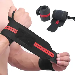 Weightlifting Wrist Wraps, Weightlifting Wrist Bands, Lifting Straps Super-elastic adjustable design Universal wrist support gear for bench press, deadlift, powerlifting, and fitness training