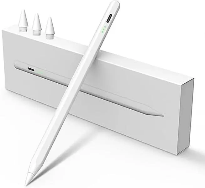 iPad Stylus with Tilt Pressure Sensitivity & Fast Charging for Precise Control and Smooth Interaction Perfect for iPad Users